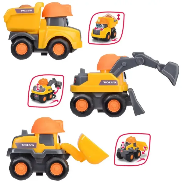 ABC Builder Team: Građevinski stroj u više varijanti - Simba Toys slika 2