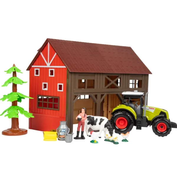 Ackers Ville Farm set igralište s traktorom slika 2
