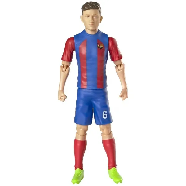 Akcijska figura nogometaša, 20 cm - FC Barcelona, Gavi u dresu s brojem 6 slika 2