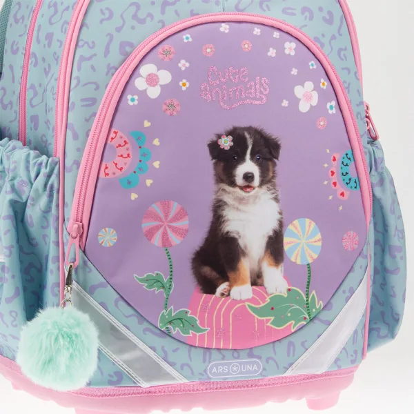 Ars Una: Cute animals - Aussie anatomski školski ruksak 33×43×22 cm slika 6