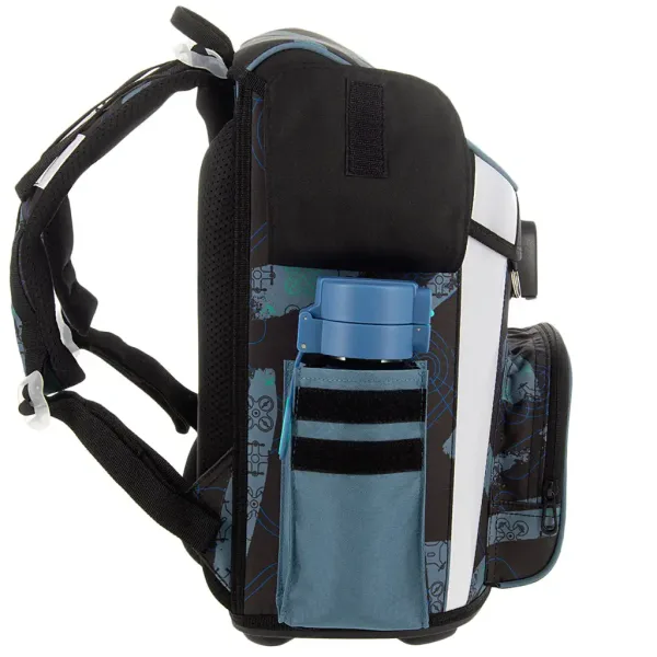Ars Una: Drone Pro kompaktna ergonomska školska torba s magnetskim zatvaračem, ruksak 33x41x24 cm slika 2