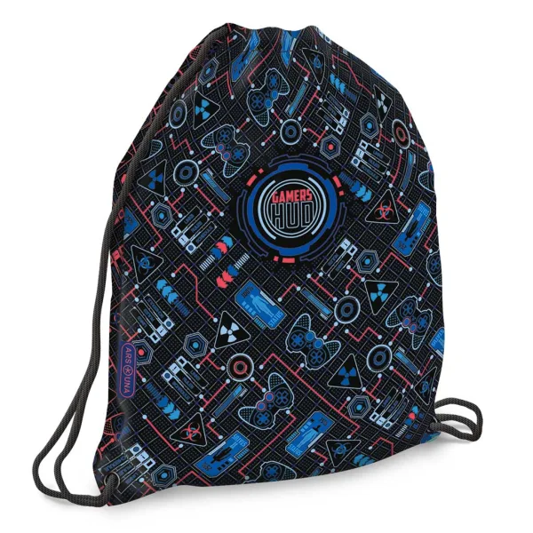Ars Una: Gamers HUD vrećica za sport, sportska torba 32 x 42 cm slika 1