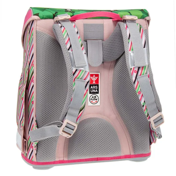 Ars Una: Think Pink kompaktna ergonomska školska torba s magnetskim zatvaračem, ruksak 33x41x24 cm slika 2