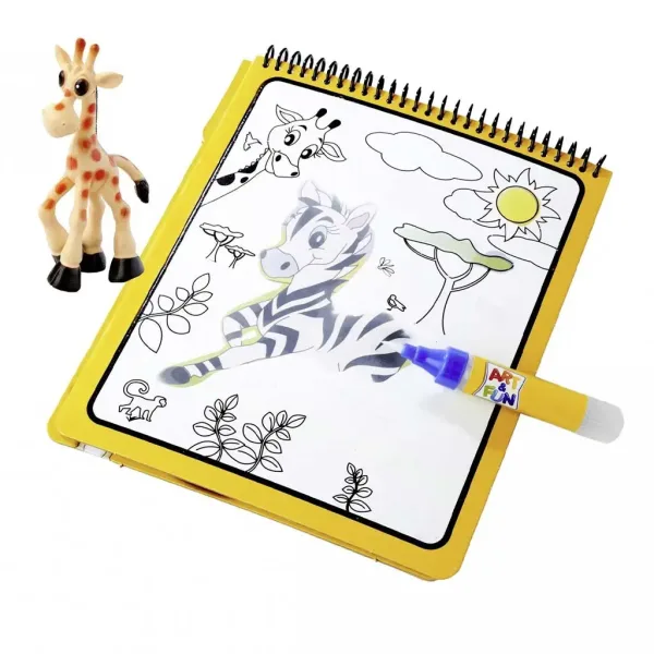 Art&Fun: Safari crtanje vodom kreativna igra - Simba Toys slika 2