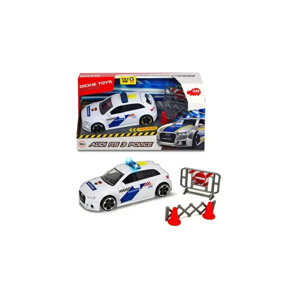 Audi RS3 policijski automobil - Dickie Toys slika 2