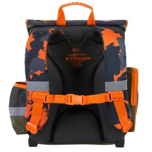 Bambino: Vojnička ergonomska školska torba, ruksak 36x27x14cm slika 3