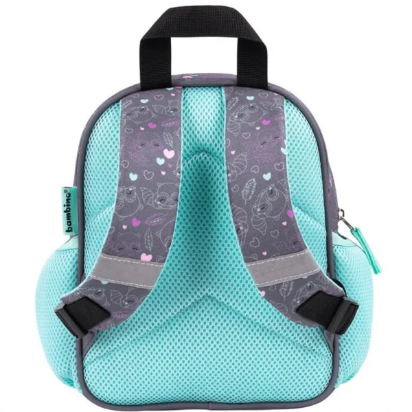 Bambino ruksak za vrtić s motivom rakuna 27x21x12,5 cm slika 2