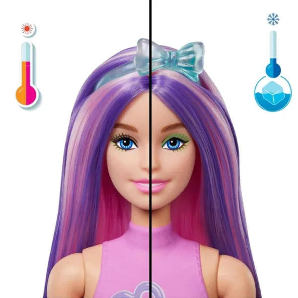 Barbie: Color Reveal lutka iznenađenja sa balonom psića - Mattel slika 2