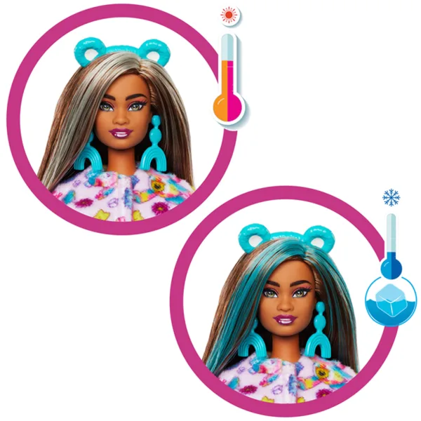 Barbie: Cutie Reveal iznenađujuća lutka Medvjedići dobrih želja, serija 2. – Good Vibes medo – Mattel slika 3