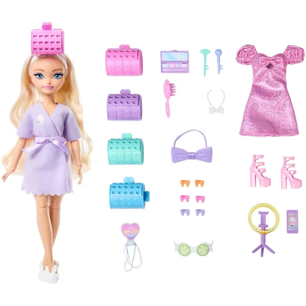 Barbie Dream Besties Frizerka Malibu lutka - Mattel slika 2