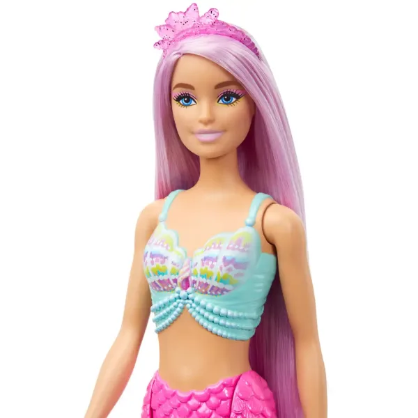 Barbie Dreamtopia: Čarobna frizura sirena lutka 2024 - Mattel slika 3