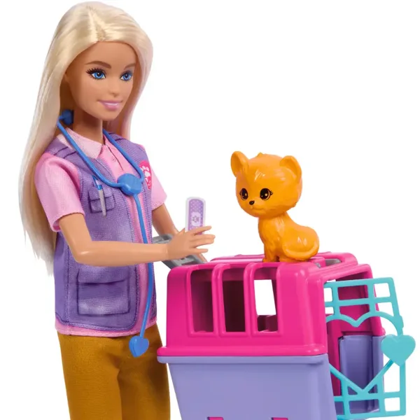 Barbie: Karijerna lutka spasiteljica divljih životinja s dodacima - Mattel slika 3