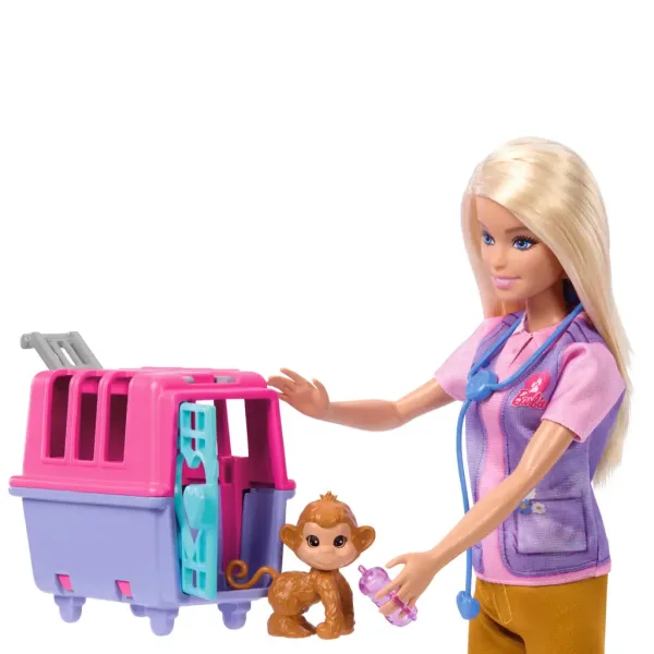 Barbie: Karijerna lutka spasiteljica divljih životinja s dodacima - Mattel slika 4