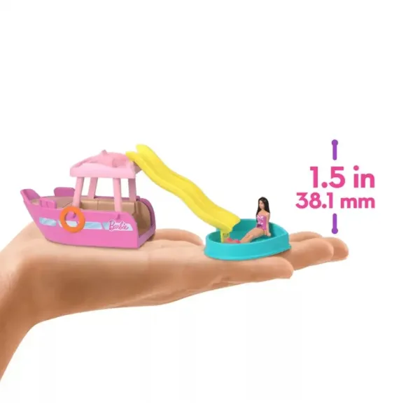 Barbie: Mini BarbieLand vozila - Set brod snova - Mattel slika 4