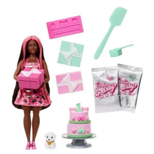 Barbie: Party Reveal Iznenađenje set - Mattel slika 2