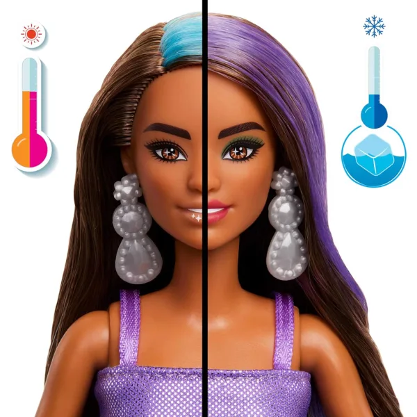 Barbie: Party Reveal iznenađujuća lutka sa smeđom kosom - Mattel slika 3