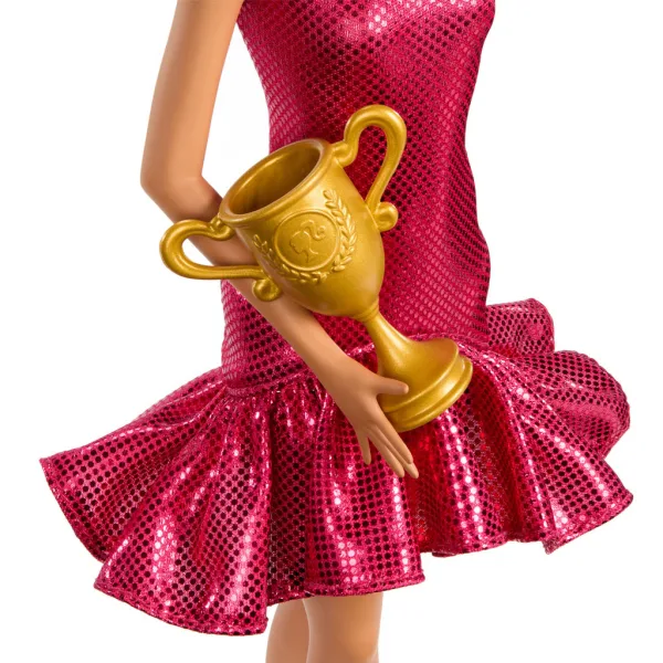 Barbie: Karijerna lutka za društveni ples s peharom - Mattel slika 3