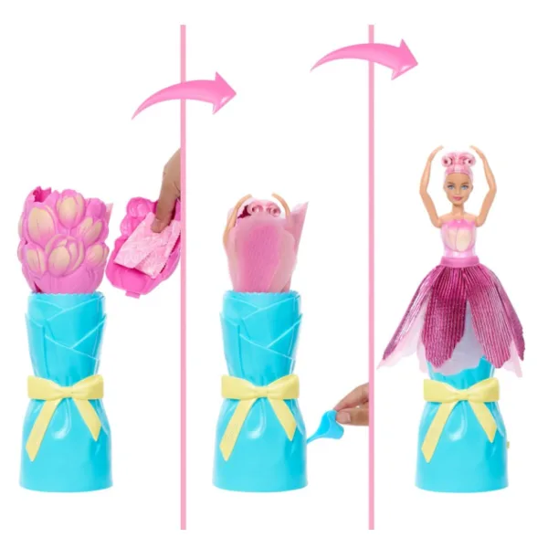 Barbie Reveal: Lutkica iznenađenja Cvjetna čarolija - Tulipan - Mattel slika 3