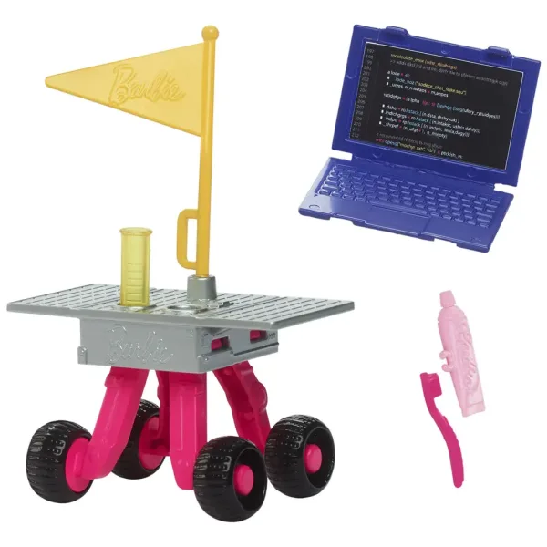 Barbie: Set igračaka za 65. obljetnicu karijere - Astronaut lutka s dodacima - Mattel slika 3