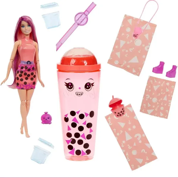 Barbie: Slime Reveal Bubi party Narančasta lutka - Mattel slika 3