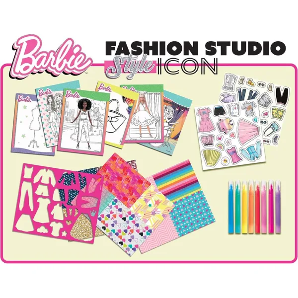 Barbie Style Icon bojanka i set za presvlačenje - Lisciani slika 2