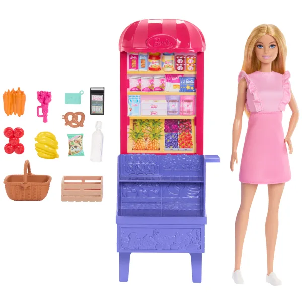 Barbie i Teresa: Recept za prijateljstvo – Barbie pult s delikatesama igraći set – Mattel slika 2