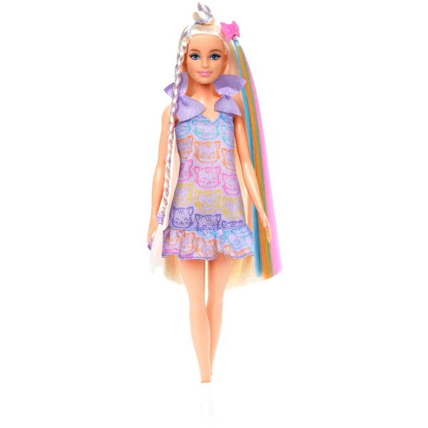 Barbie lutka u mačjoj odjeći s modernim pramenovima set za igru - Mattel slika 2