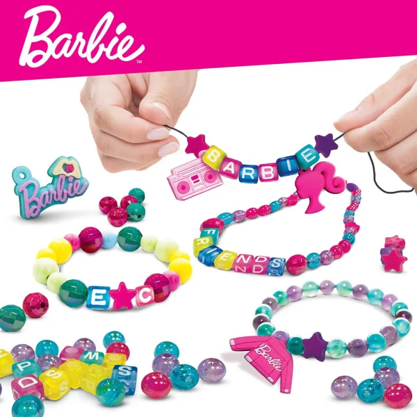 Barbie set za izradu modnog nakita s perlicama – Lisciani slika 3