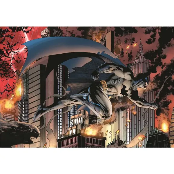 Batman 1000-dijelni Compact puzzle 70x50cm - Clementoni slika 2