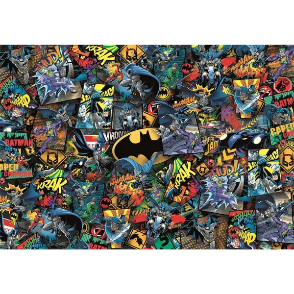 Batman 1000-dijelni nemogući puzzle 70x50cm - Clementoni slika 2