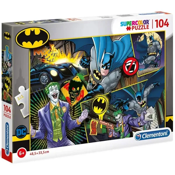 Batman protiv Jokera 104-dijelna supercolor slagalica - Clementoni slika 1