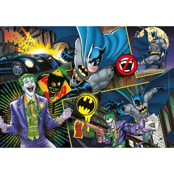 Batman protiv Jokera 104-dijelna supercolor slagalica - Clementoni slika 2