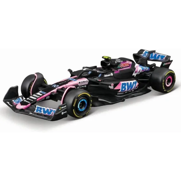Bburago: BWT Alpine F1 Team A524 (2024) metalni model F1 trkaćeg automobila 1/43 (Pierre Gasly #10) slika 2