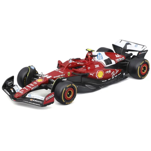 Bburago: Ferrari SF-25 F1 trkaći automobil, metalni model u mjerilu 1:43 (Charles Leclerc #16) slika 2
