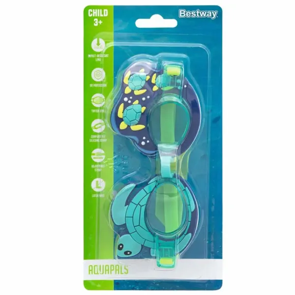 Bestway: Aqua Pals™ plivačke naočale s morskim motivima u tri različite verzije, 1 kom slika 3