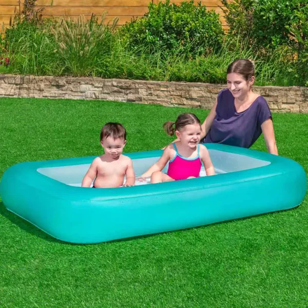 Bestway: Aquababes™ kvadratni bazen za djecu s obručima 165 x 104 x 25 cm slika 2