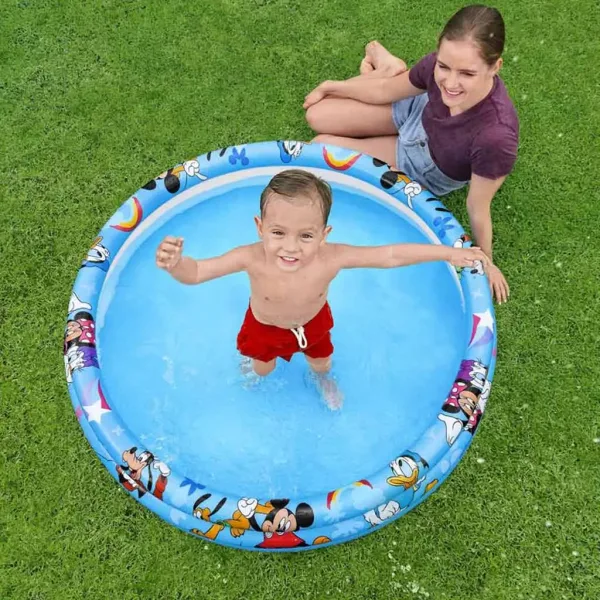 Bestway: Disney Junior® Mickey Miš bazen za pljuskanje Ø 122 x 25 cm slika 5