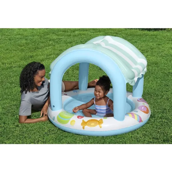 Bestway: Sweet Shoppe™ dječji bazen sa sjenilom za zaštitu od sunca Ø 104 x 84 cm slika 2