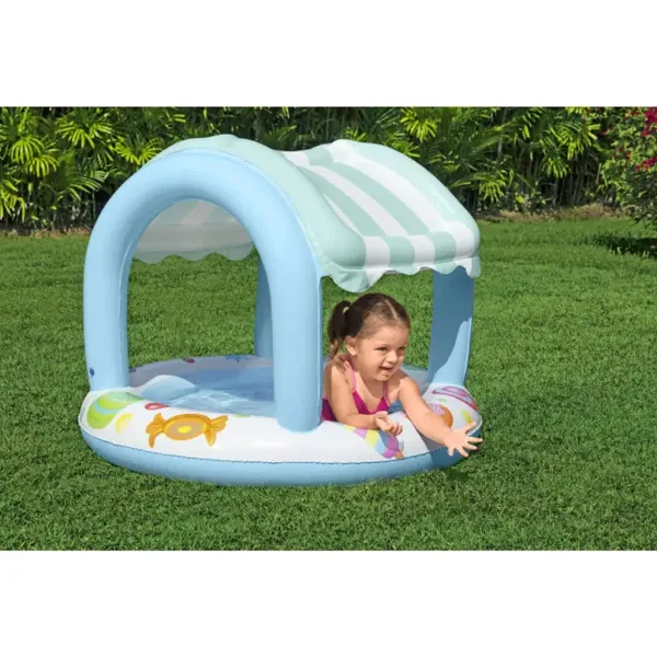 Bestway: Sweet Shoppe™ dječji bazen sa sjenilom za zaštitu od sunca Ø 104 x 84 cm slika 3