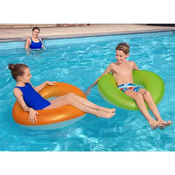 Bestway: mat s neonskim uzorkom, prsten za plivanje u dvije varijante, 91 cm, 1 kom slika 4
