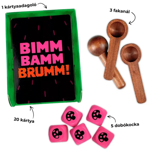 Bimm Bamm Brumm! društvena igra slika 3