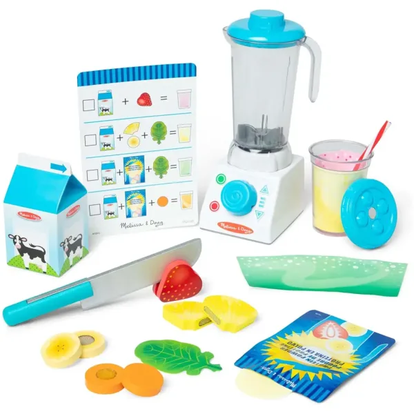 Blender za smoothie s drvenim dodacima - Melissa & Doug slika 2