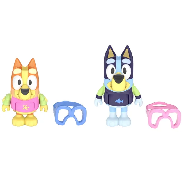 Bluey: Bluey i Chilli set igračaka za zabavu u bazenu slika 2