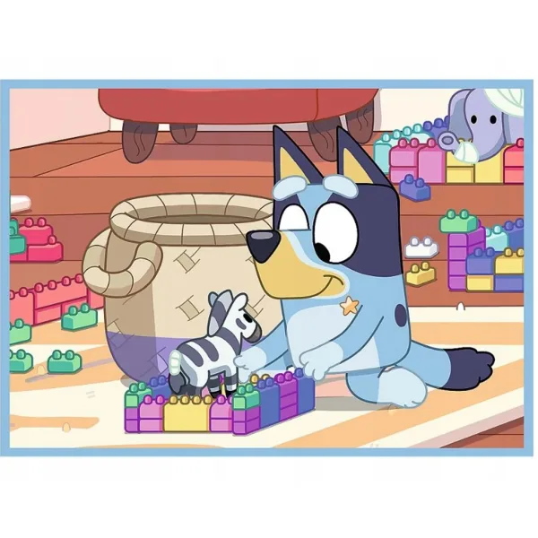 Blueyjev svijet 4 u 1, puzzle od 12-15-20-24 dijelova - Trefl slika 5