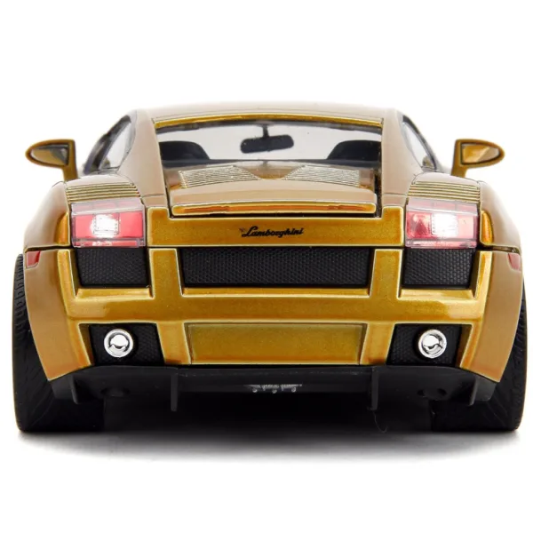 Brzi i žestoki: Lamborghini Gallardo metalni model automobila 1/24 - Jada Toys slika 3