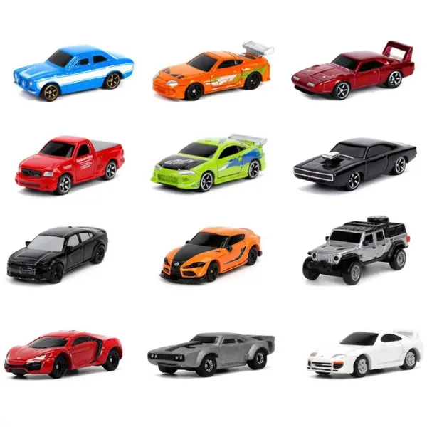 Brzi i žestoki: Nano iznenađenje autići 1 kom - Simba Toys slika 2