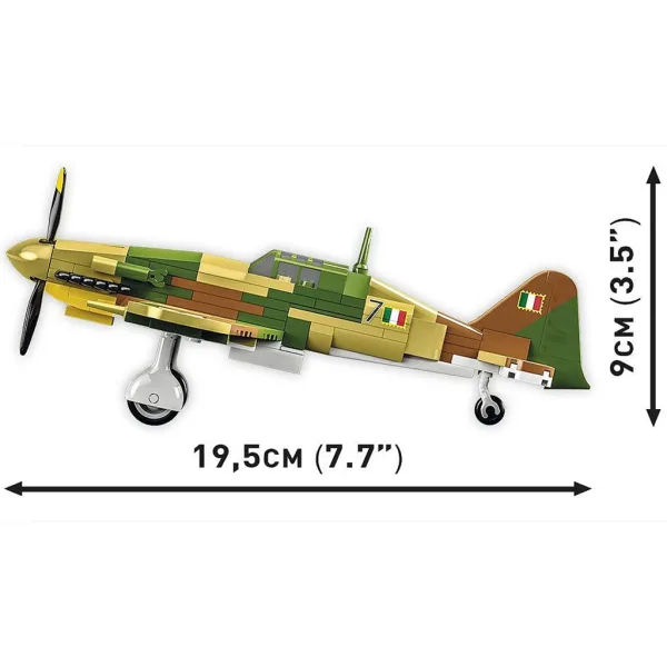 COBI: Fiat G.55 Centauro avion građevinski set (5867) slika 4