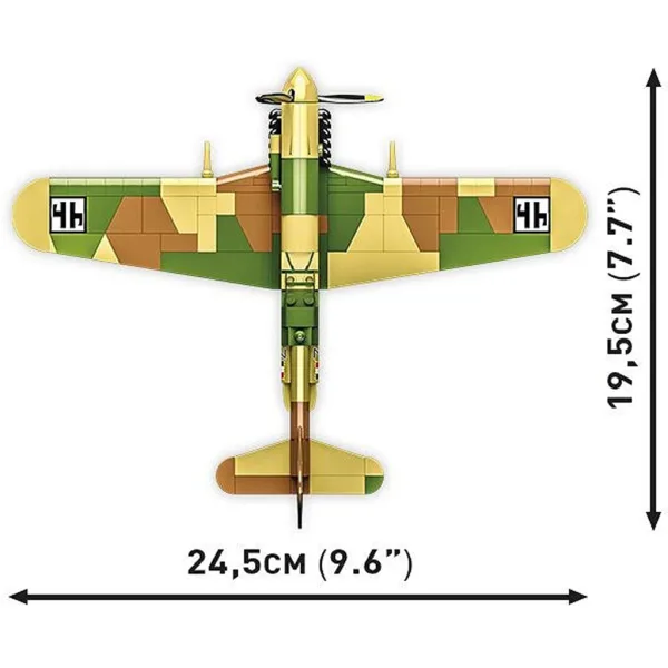 COBI: Fiat G.55 Centauro avion građevinski set (5867) slika 5