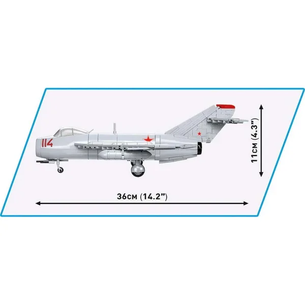 COBI: MiG-17 lovački avion građevinska igračka (5823) slika 6