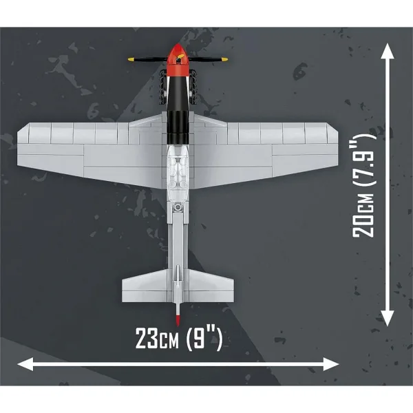 COBI: Mustang P-51D „TOP GUN: Maverick” konstrukcijska igračka avion (5847) slika 3